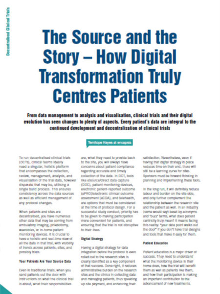 The Source and the Story – How Digital Transformation Truly Centers Patients
